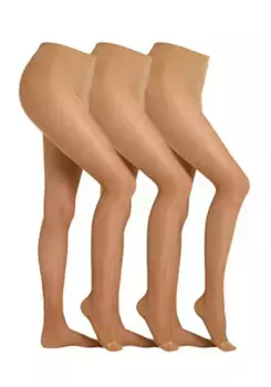 Тонкие колготки Camano "колготки в упаковке, 3 шт.", цвет Make Up