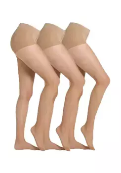 Тонкие колготки Camano "колготки в упаковке, 3 шт.", цвет Alabaster