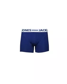 Тонкие мужские боксеры синего цвета Jack & Jones, синий