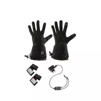 Тонкие перчатки с подогревом - для взрослых - AG1 ALPENHEAT, цвет schwarz