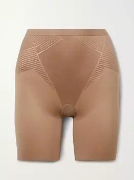 Тонкие шорты 2.0 Spanx, коричневый