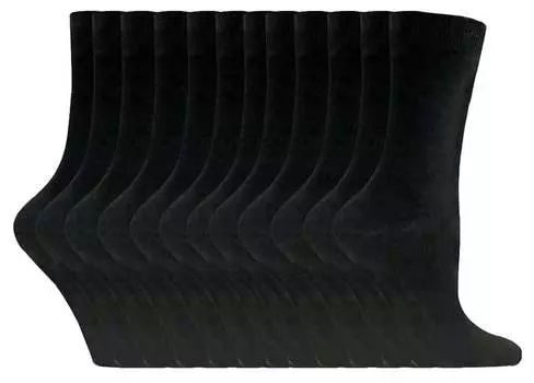 Тонкие удобные красочные женские носки до щиколотки черного цвета Sock Snob, черный