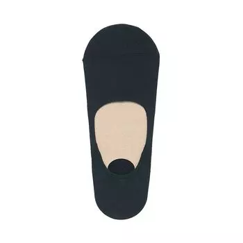 Тонкий чехол на ногу с противоскользящим каблуком (мужской) MUJI, черный