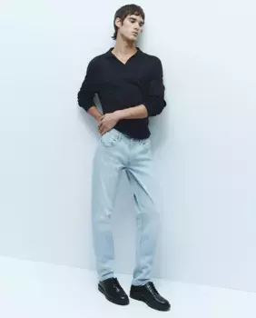 Тонкий деним Sfera, голубой