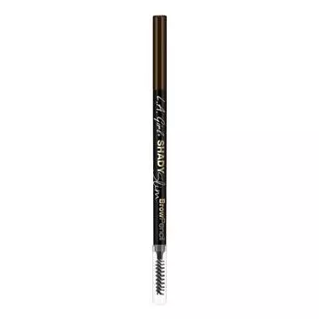 Тонкий карандаш для бровей Shady L.A. Girl, цвет medium brown, 0,08 гр