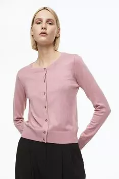 Тонкий кардиган H&amp;M, античный розовый
