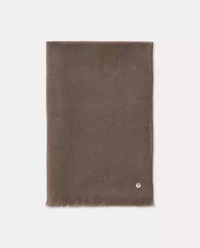 Тонкий кашемировый шарф Latouche, коричневый