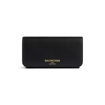 Тонкий кошелек Cash 2.0 BALENCIAGA, черный