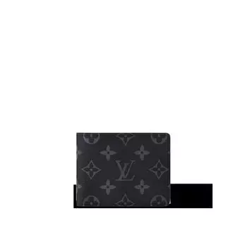 Тонкий кошелек Louis Vuitton, серый