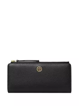 Тонкий кошелек Tory Burch Robinson, черный