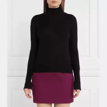 Тонкий крой из шерсти Patrizia Pepe, черный