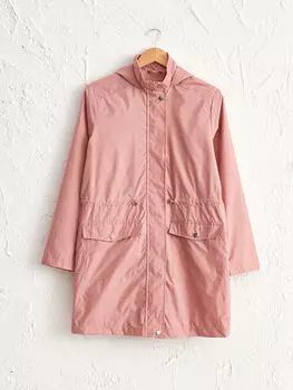 Тонкий плащ с капюшоном LCWAIKIKI Classic