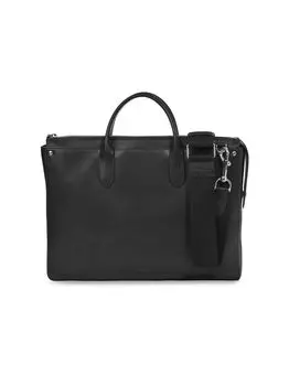 Тонкий портфель путешественника Shinola, черный