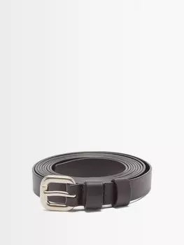 Тонкий ремень из кожи наппа Raey, черный