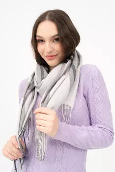 Тонкий шарф Budmil, серый/серый