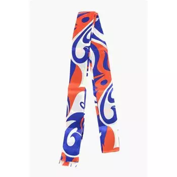 Тонкий шелковый платок с узором Dsquared2, Multicolor