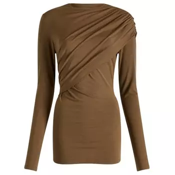 Тонкий шерстяной джемпер Isabel Marant, цвет bronze