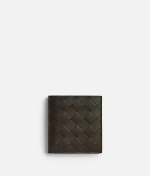 Тонкий складной кошелек Intrecciato Bottega Veneta