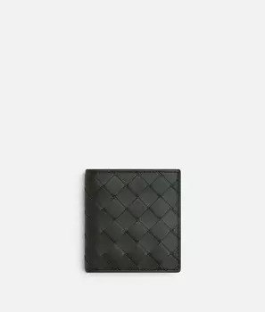 Тонкий складной кошелек Intrecciato Bottega Veneta