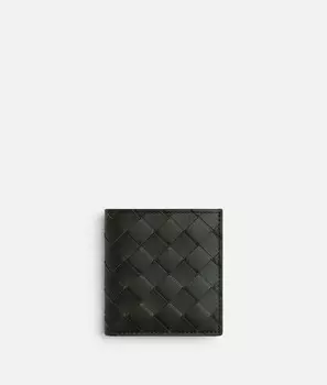 Тонкий складной кошелек Intrecciato Bottega Veneta