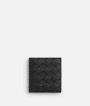 Тонкий складной кошелек Intrecciato Bottega Veneta