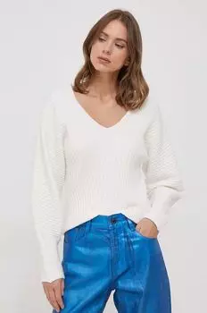 Тонкий свитер DKNY, бежевый