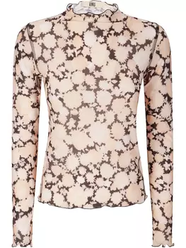 Тонкий трикотажный топ KNWLS, нейтральный