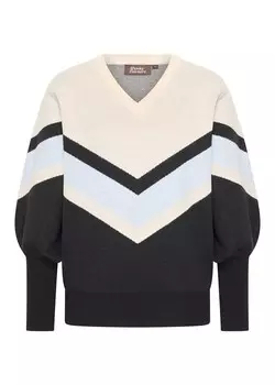 Тонкий вязаный свитер 4funkyflavours Sweater Love You More, светло-синий