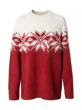 Тонкий вязаный свитер Abercrombie & Fitch Sweater, красный
