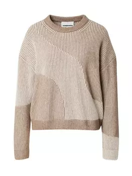 Тонкий вязаный свитер ARMEDANGELS Sweater MAYRAA VANISE, цвет beige/dark beige