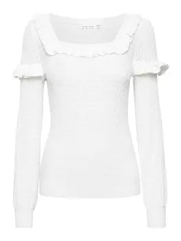 Тонкий вязаный свитер Atelier Rve Sweater IRFANTINO, белый