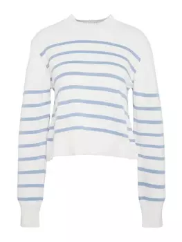 Тонкий вязаный свитер Barbour Sweater Emery, белый