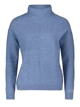 Тонкий вязаный свитер Betty Barclay Sweater, пятнистый синий