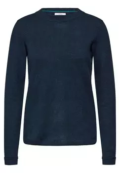 Тонкий вязаный свитер CECIL Sweater, цвет petrol