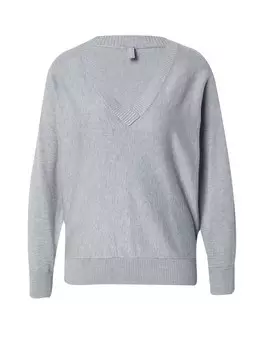 Тонкий вязаный свитер CULTURE Sweater Annemarie, пятнистый серый