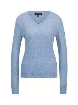 Тонкий вязаный свитер Dine'n'Dance Sweater Jania, пятнистый синий