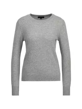 Тонкий вязаный свитер Dine'n'Dance Sweater Jadiane, пятнистый серый