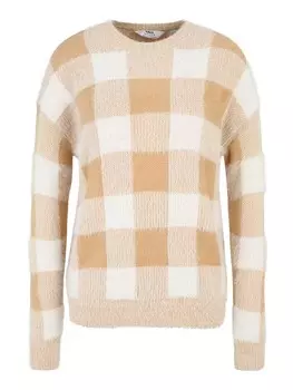 Тонкий вязаный свитер Dorothy Perkins Tall Sweater, цвет cream/camel