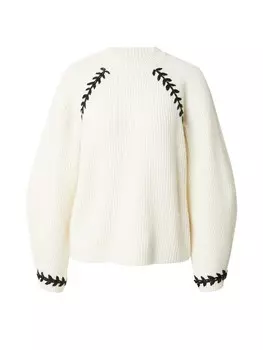 Тонкий вязаный свитер EDITED Sweater, белый