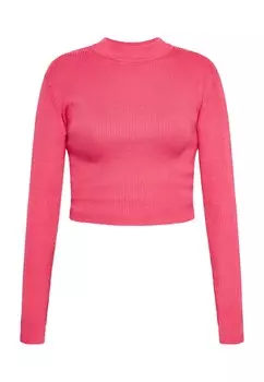 Тонкий вязаный свитер faina Sweater, цвет raspberry