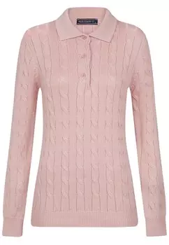 Тонкий вязаный свитер Felix Hardy Sweater, розовый