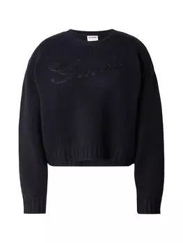 Тонкий вязаный свитер GUESS Originals Sweater, черный