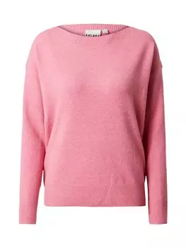 Тонкий вязаный свитер ICHI Sweater Alpa, светло-розовый