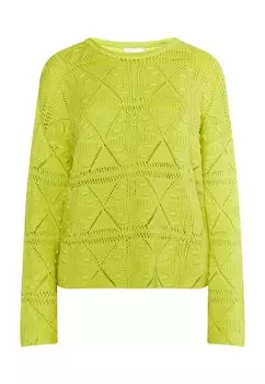 Тонкий вязаный свитер IZIA Sweater Eyota, светло-зеленый