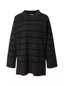 Тонкий вязаный свитер JDY Sweater JDYMILA, антрацит