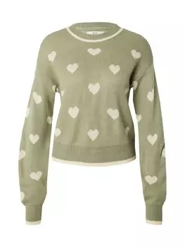 Тонкий вязаный свитер JDY Sweater JDYROMANCE, зеленый