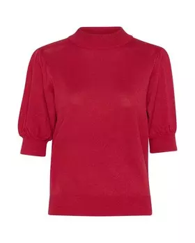 Тонкий вязаный свитер Kaffe Sweater Regina, цвет bright red