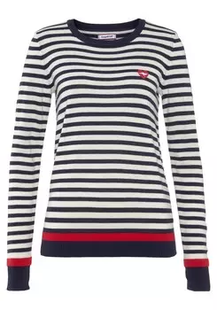 Тонкий вязаный свитер KangaROOS Sweater, белый