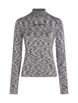 Тонкий вязаный свитер KARL LAGERFELD JEANS Sweater, серый