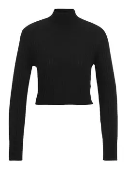 Тонкий вязаный свитер Karo Kauer Sweater, черный